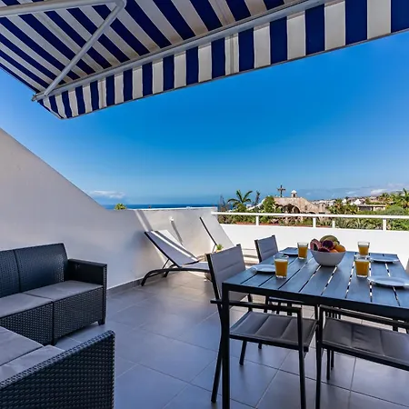 アパート Renovated With Sunny Terrace And Ocean Views In Malibu Park Tenerife *